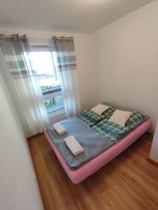 Apartament Osowskie Zacisze 객실 침대