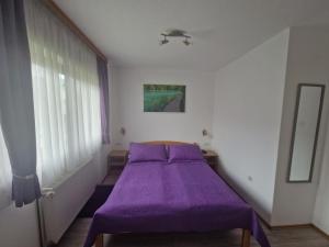 Postel nebo postele na pokoji v ubytování Plitvice House Rosha
