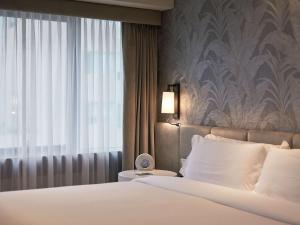 Postel nebo postele na pokoji v ubytování Manto Hotel Lima - MGallery Collection