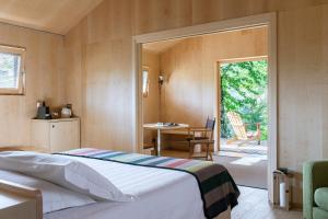 Postel nebo postele na pokoji v ubytování Oasyhotel