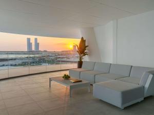 Χώρος καθιστικού στο Rixos Premium Qetaifan Island North