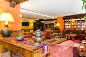 Hotel Himàlaia Soldeu的休息区