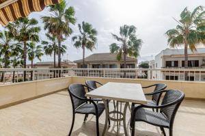 Balkón alebo terasa v ubytovaní Acapulco Apartments