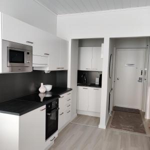 Køkken eller tekøkken på Studio Apartment