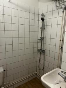 Kúpeľňa v ubytovaní Metropolitan Haven in Stockholm City! 911