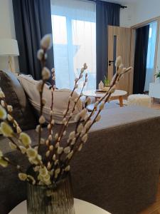 Postel nebo postele na pokoji v ubytování Apartmán Pregrtovi