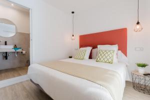 מיטה או מיטות בחדר ב-Ca nAntonia