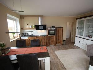 Η κουζίνα ή μικρή κουζίνα στο Klabautermann Maywald