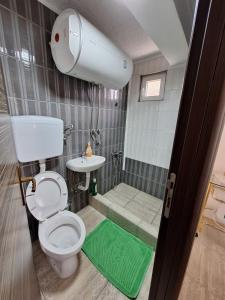 Koupelna v ubytování Apartment Buklija