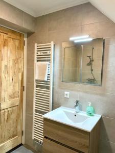 Et badeværelse på Appartement Sneek