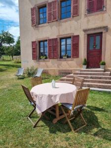 Zahrada ubytování Les Gîtes de Juliane - Calme & spa en altitude - Alsace + 115 fotografií