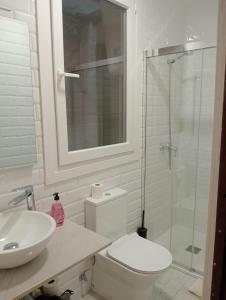 Koupelna v ubytování Apartamento en el Casco antiguo + 12 fotografií