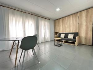 A seating area at Agi Arago Studio