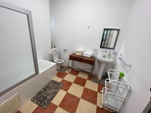 Koupelna v ubytování Hogar en el corazón de Tetuán