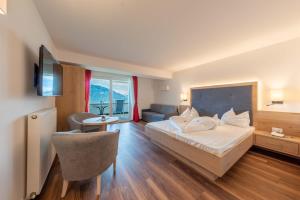 Postel nebo postele na pokoji v ubytování Hotel Meinhardt