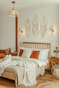 En eller flere senge i et værelse på BOHORIA Studio Apartments - Old Town