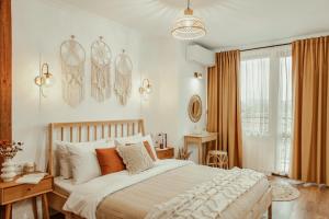 En eller flere senge i et værelse på BOHORIA Studio Apartments - Old Town