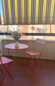 Balkón nebo terasa v ubytování Vitti Apartment