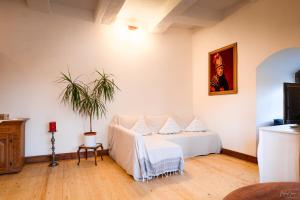 Postel nebo postele na pokoji v ubytování Ferienwohnung Graf Heinrich