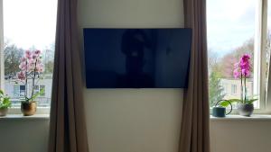 Amor Guesthouse的电视和/或娱乐中心