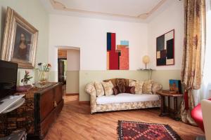 Posezení v ubytování Appartamento Luxury Ai Greci