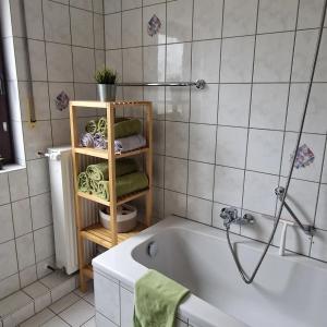 A bathroom at Ferienwohnung Sehnental