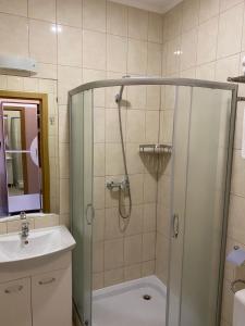 Ванна кімната в Kyiv Central Apart Hotel