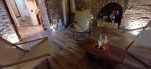 Istumisnurk majutusasutuses Casa Pulci
