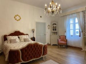 Posteľ alebo postele v izbe v ubytovaní Maison 1823 - Suites de charme à Garons