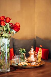 Posezení v ubytování Riad Deha & Spa