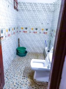 Ένα μπάνιο στο studio with balcony in Kisimani apt 409