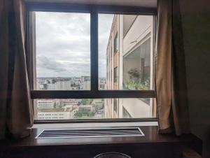 Μπαλκόνι ή βεράντα στο Large studio with terrace for up to 4 people