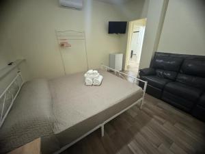 Postel nebo postele na pokoji v ubytování Park 20 Guest House