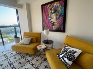 Posezení v ubytování Luxury Penthouse in Cabo Norte