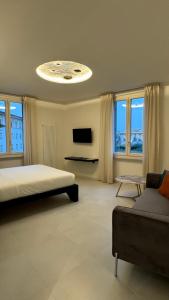 TV a/nebo společenská místnost v ubytování Sette Note Guest House
