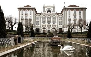Bazén v ubytování Curia Palace Hotel & Spa nebo v jeho okolí
