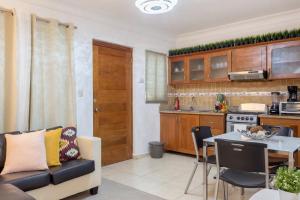 Kuchyň nebo kuchyňský kout v ubytování J. B Apartamentos