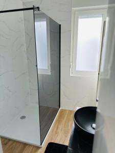 Ένα μπάνιο στο Le Boutique Chambre Vita