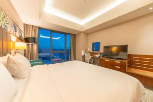 Postel nebo postele na pokoji v ubytování Hilton Garden Inn Istanbul Atatürk Airport