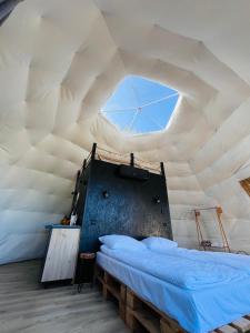 Posteľ alebo postele v izbe v ubytovaní Silence Glamp - Glamping Bieszczady