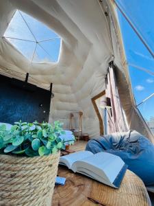 Posedenie v ubytovaní Silence Glamp - Glamping Bieszczady