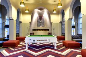 Biliár nebo kulečník v ubytování Barceló Palmeraie Oasis Resort