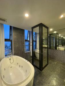 Vannituba majutusasutuses Danaciti Hotel