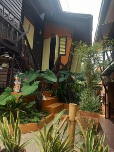 Zahrada ubytování Baanfai Guesthouse Chiangkhong