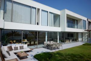 Χώρος καθιστικού στο Top sea villa