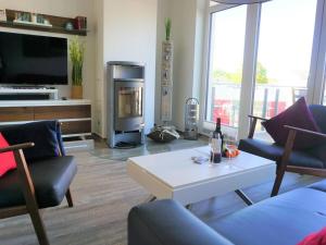 Et tv og/eller underholdning på De Lütte Modern retreat