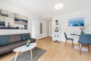 Posezení v ubytování SOHO 1B !Gratis Parken, Free Parking!