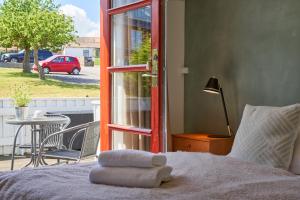 Balkón nebo terasa v ubytování Hotel Klippen