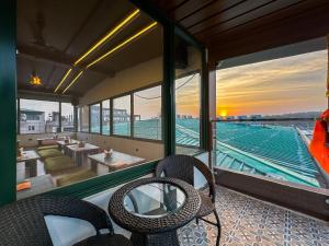 Green View by Green Tree Hotels的休息区