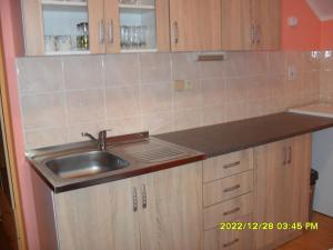 Kuchyň nebo kuchyňský kout v ubytování Apartmány Prima + 19 fotografií